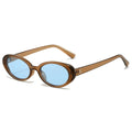 Lunettes de soleil rétro ovales