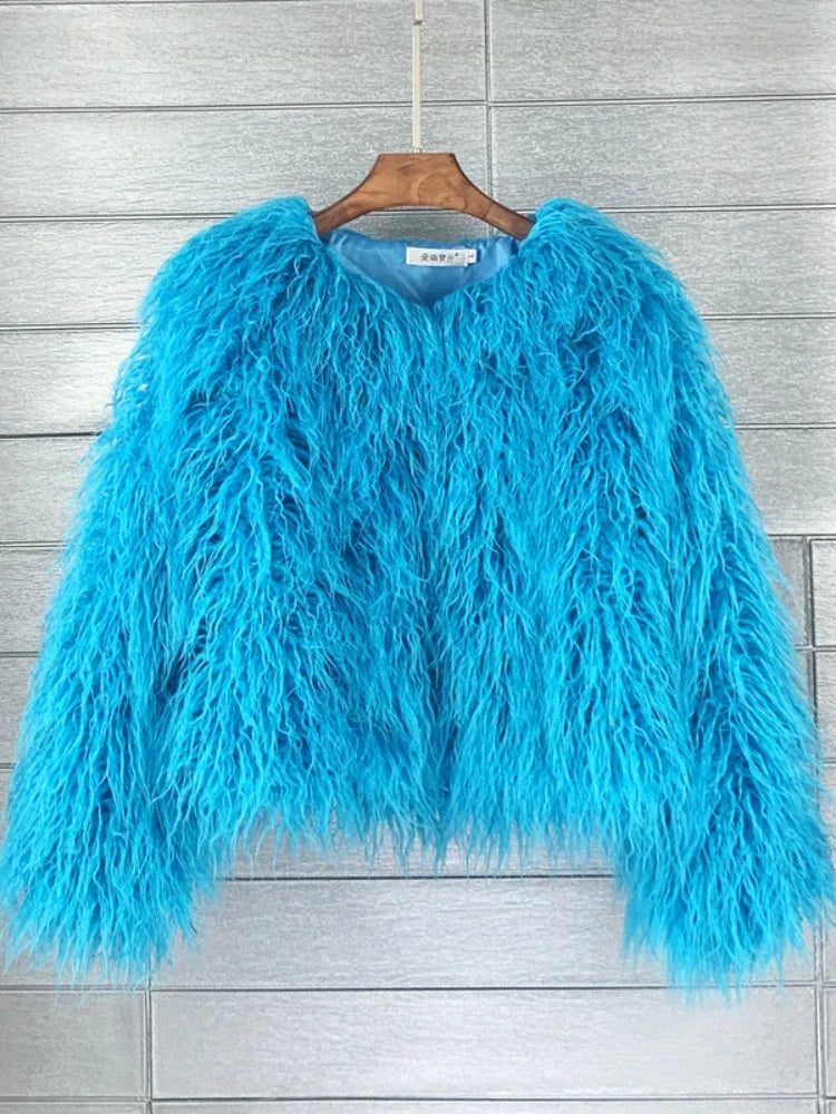 🌈 Veste Fluffy Pop
