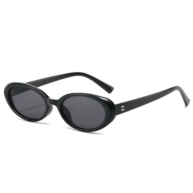 Lunettes de soleil rétro ovales
