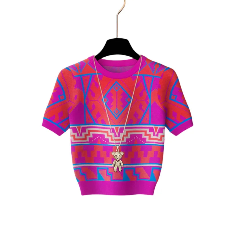 🌺 Top Bohème Majorelle