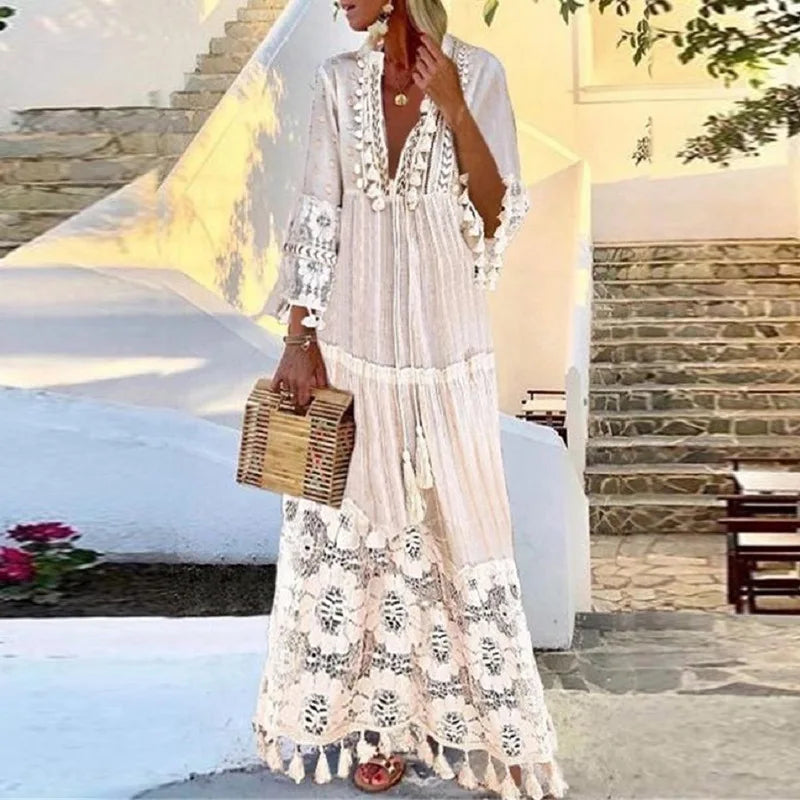 Robe Bohème "Santoria"