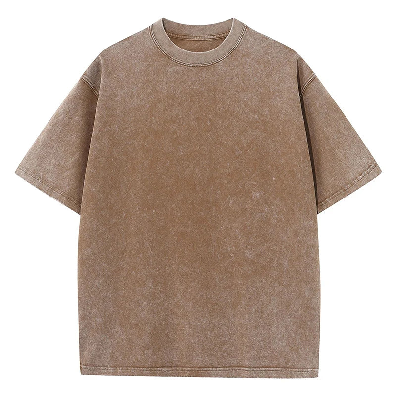🌿 T-shirt Oversize Vintage 100 % Coton