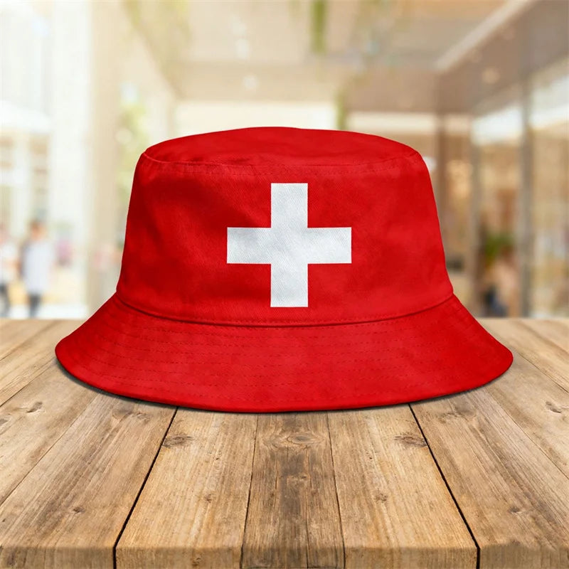 “National Flag Fan Hat”