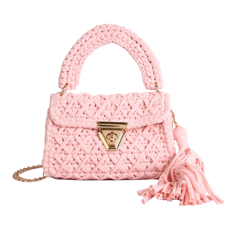 🩷 Sac Crochet Majorelle