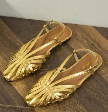 Les Sandales "Aurelia Gold" 
☀️