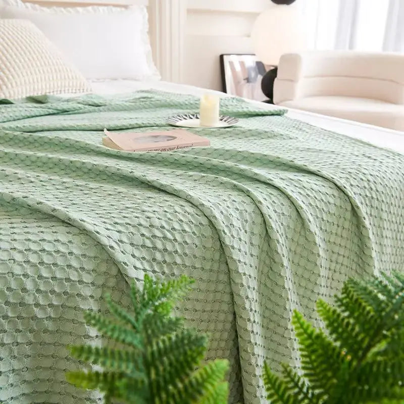 🌿 Plaid Fraîcheur Bambou