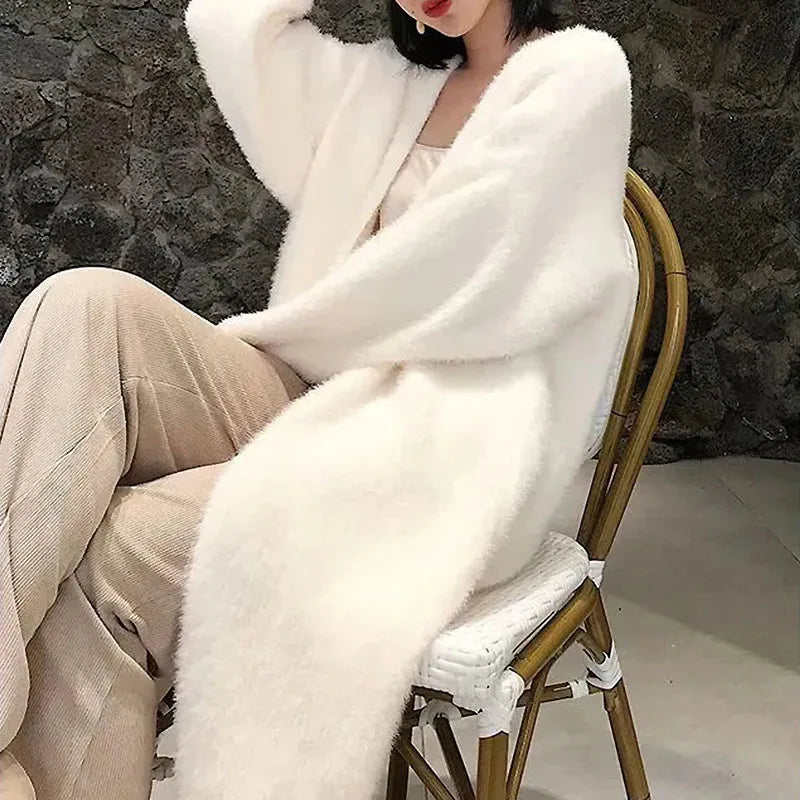 🤍 Cardigan Long Cocoon