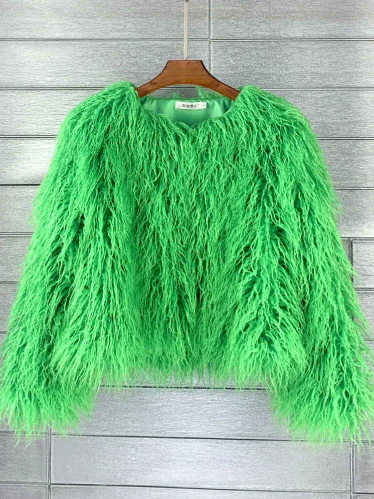 🌈 Veste Fluffy Pop