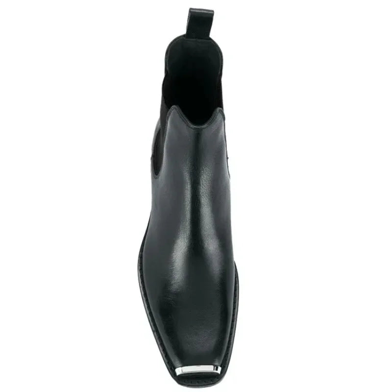 🖤 ALMA WEST – Bottines Chelsea Cuir