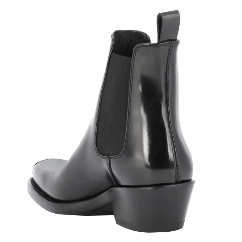 🖤 ALMA WEST – Bottines Chelsea Cuir
