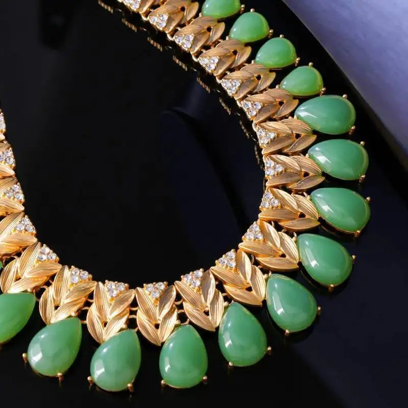 💚 Collier Émeraude Majorelle