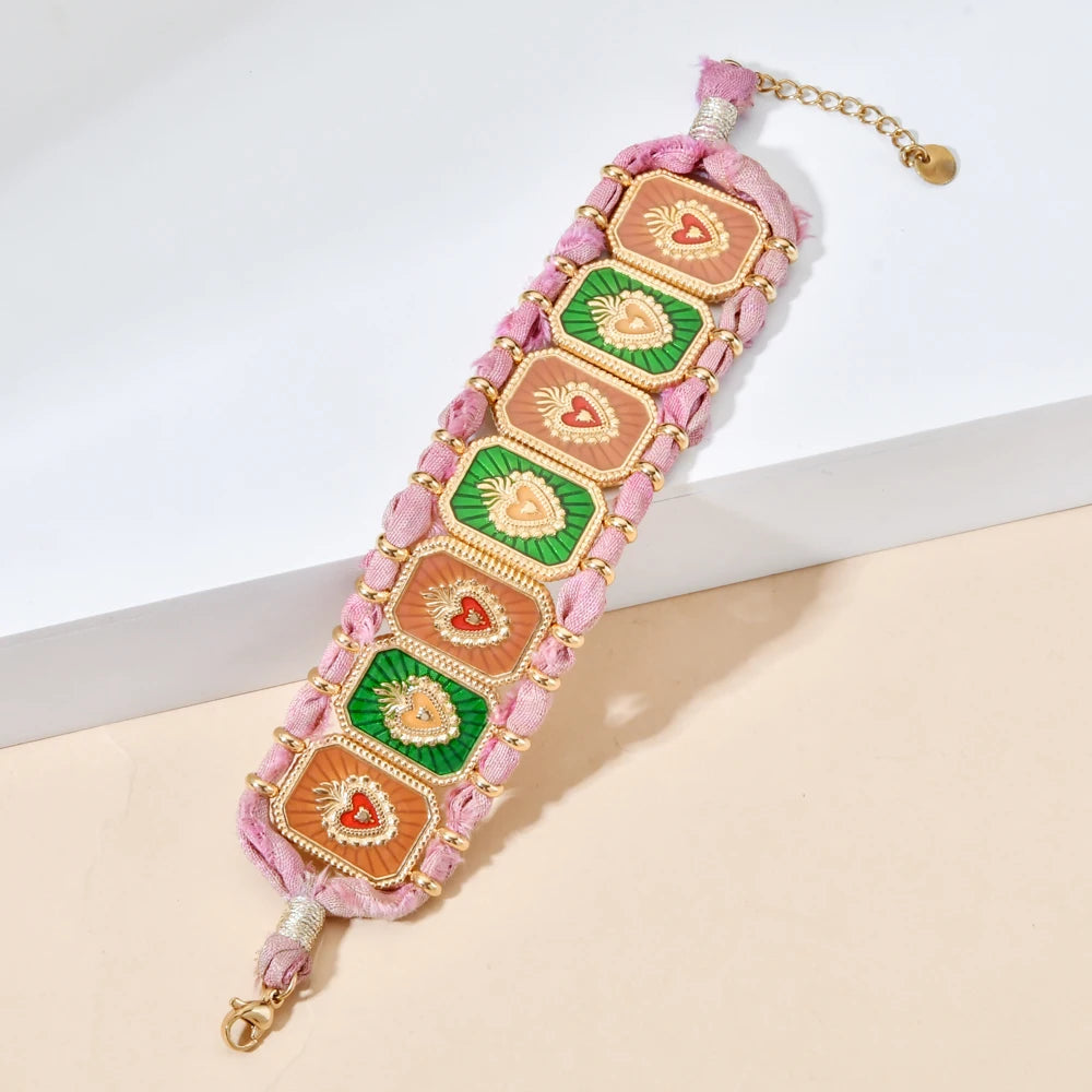 💖 Bracelet Bohème Corazón