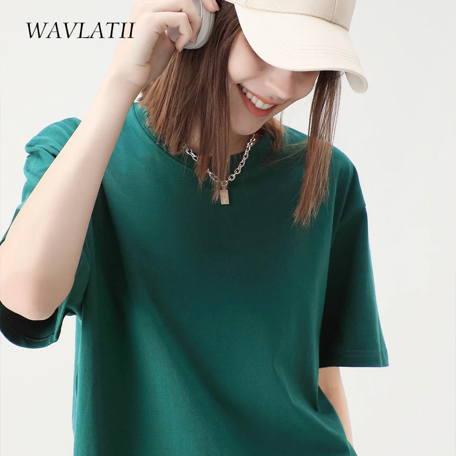 🌸 T-shirt Oversize 100 % Coton – Douceur & Style Décontracté