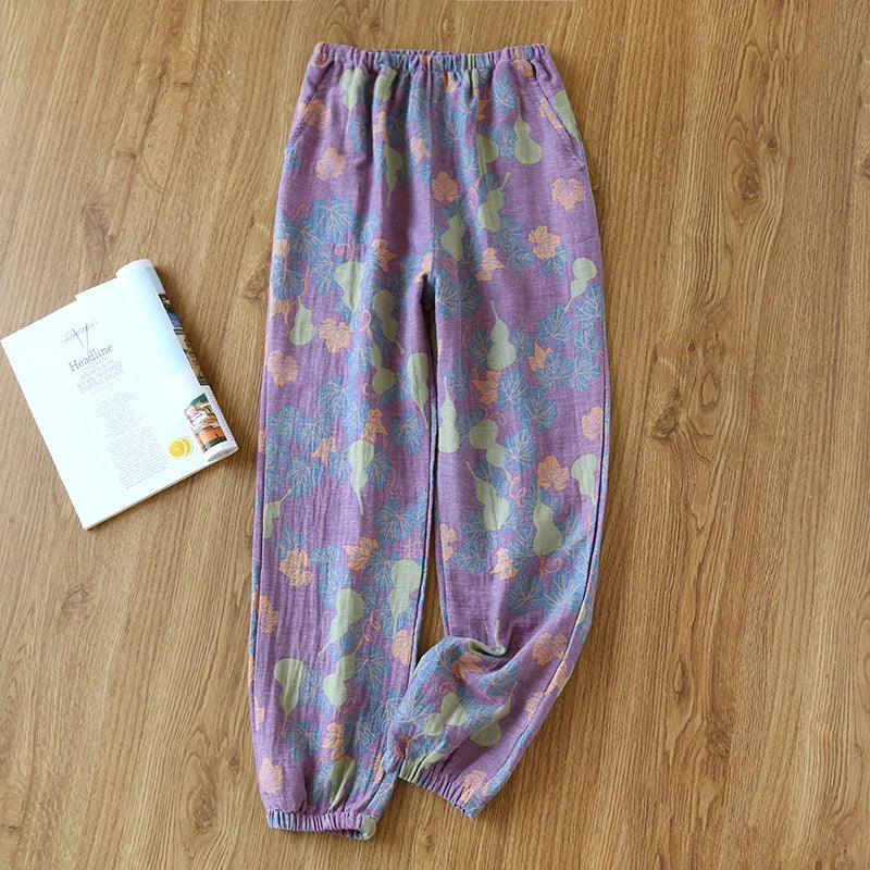 ☁️ Pantalon Cocoon en Gaze de Coton