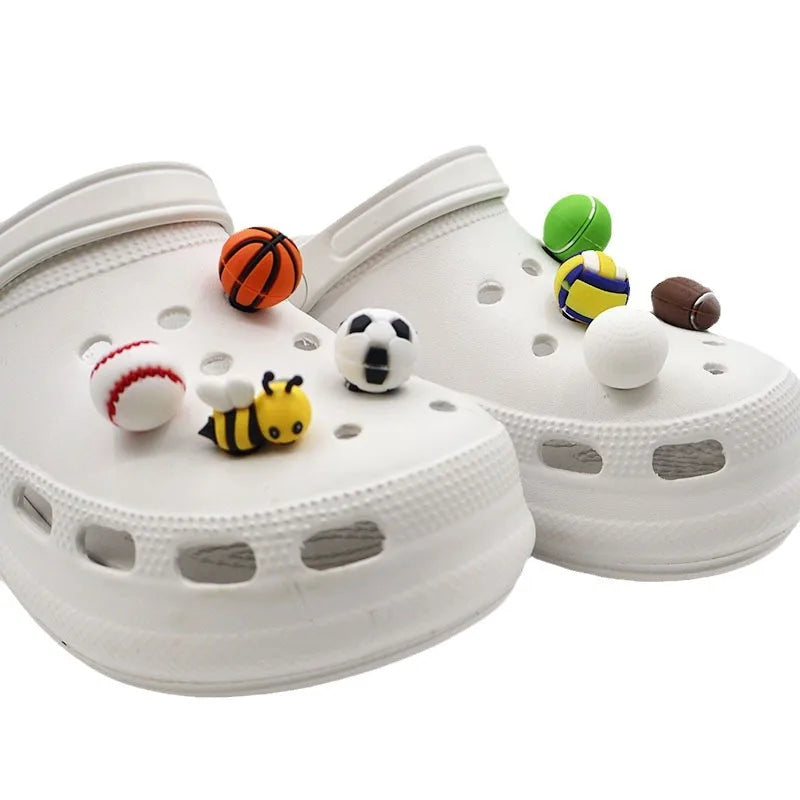 Shoe Charm for Clogs Sandals Basketball