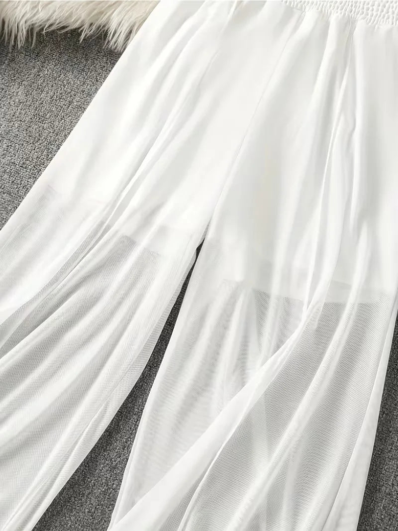 Pantalon Palazzo "Brise Nocturne"