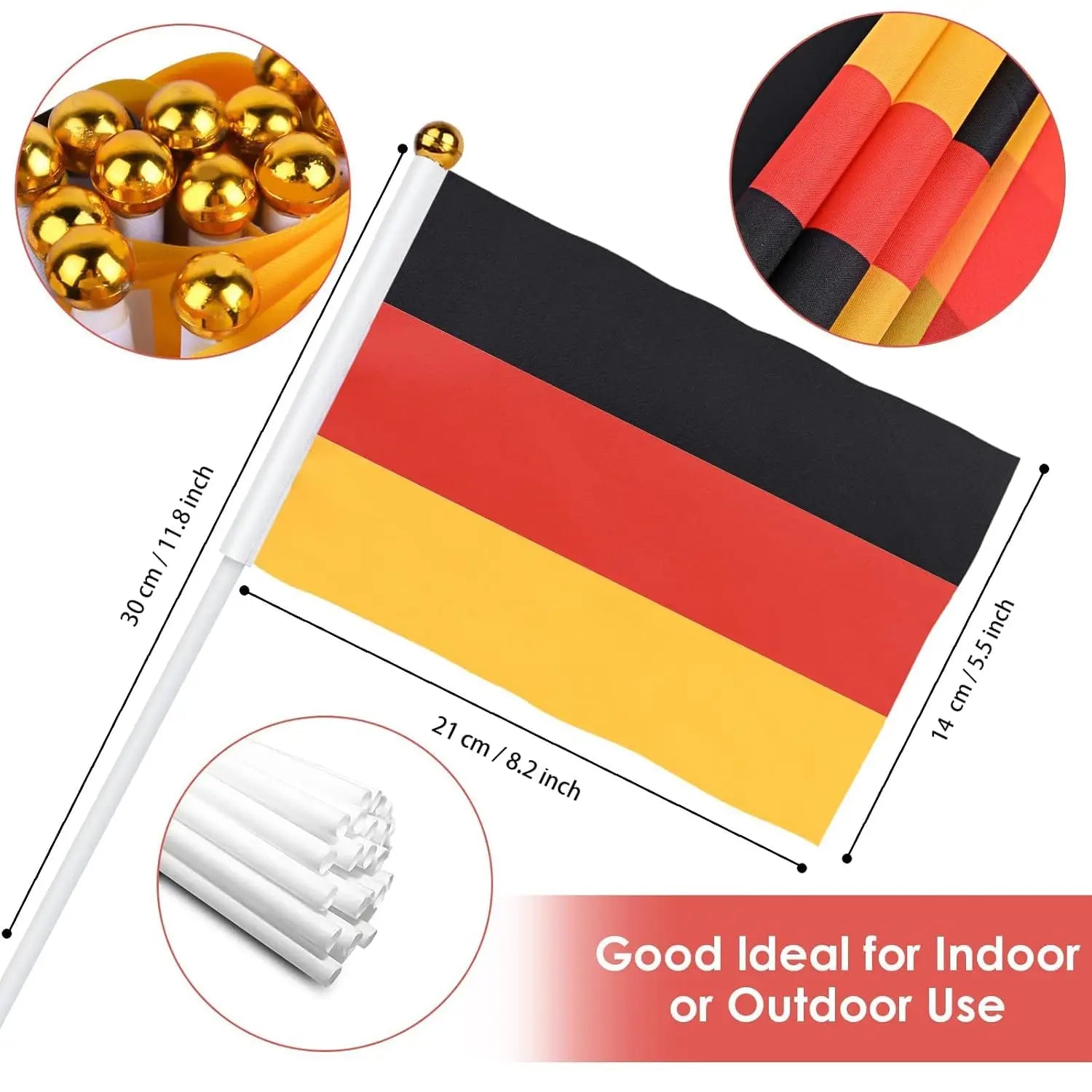 Handheld Flags 48 Countries International