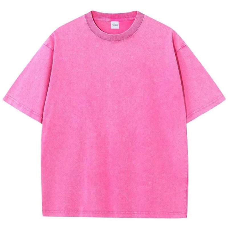 🌿 T-shirt Oversize Vintage 100 % Coton