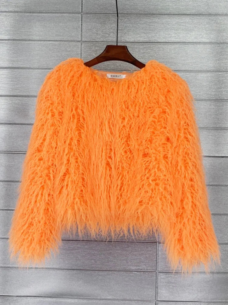 🌈 Veste Fluffy Pop