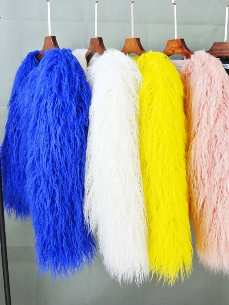 🌈 Veste Fluffy Pop