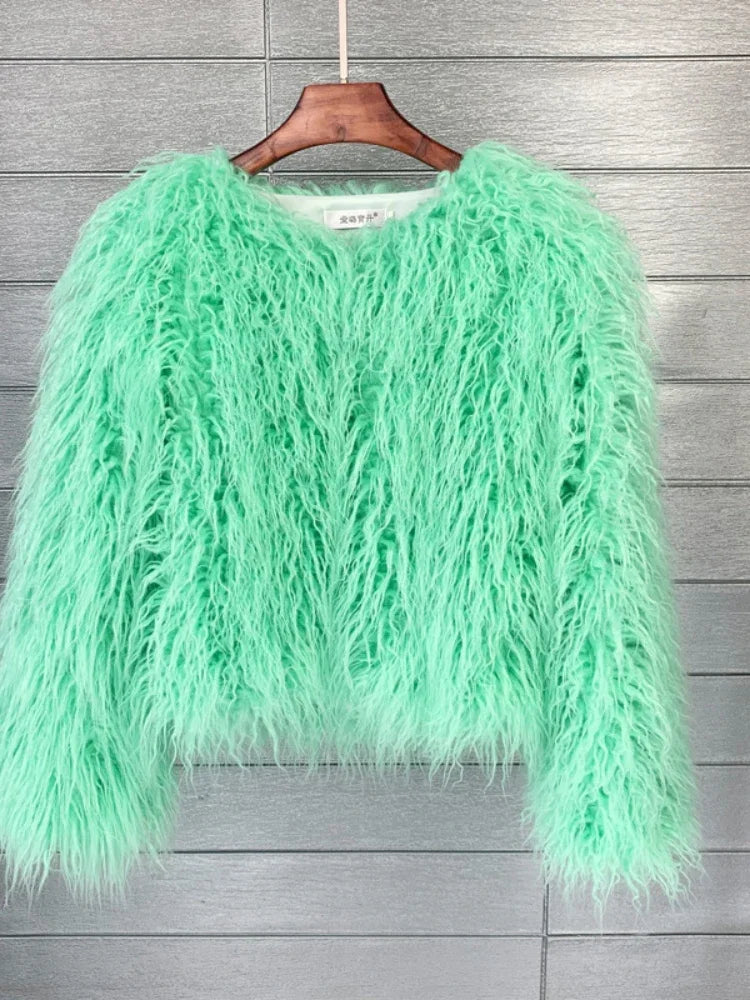 🌈 Veste Fluffy Pop