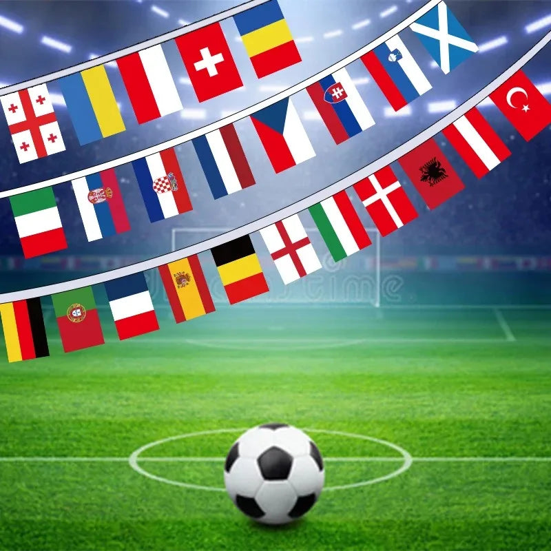 48 Countries Soccer National Flag