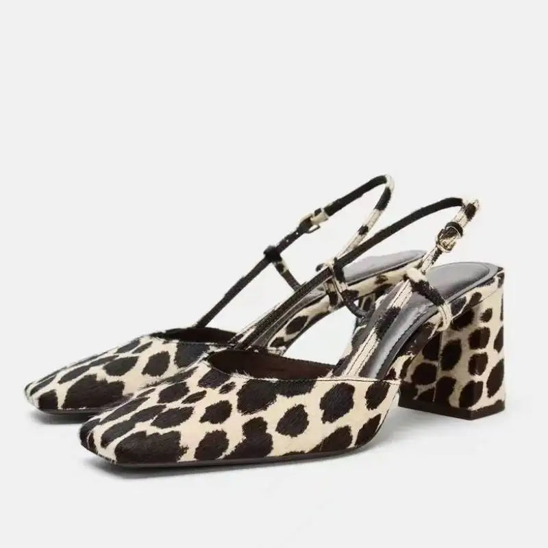 🐆 Escarpins Wild Léopard
