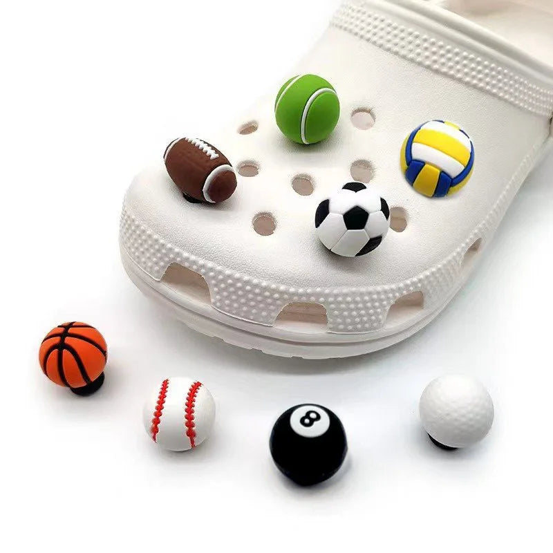 Shoe Charm for Clogs Sandals Basketball