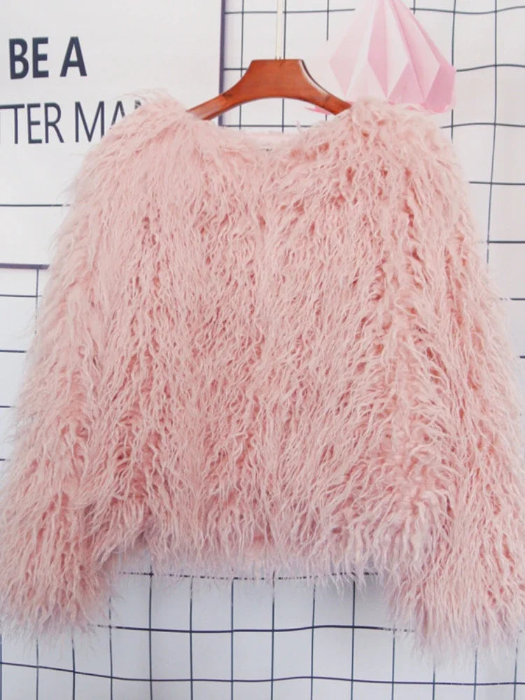 🌈 Veste Fluffy Pop