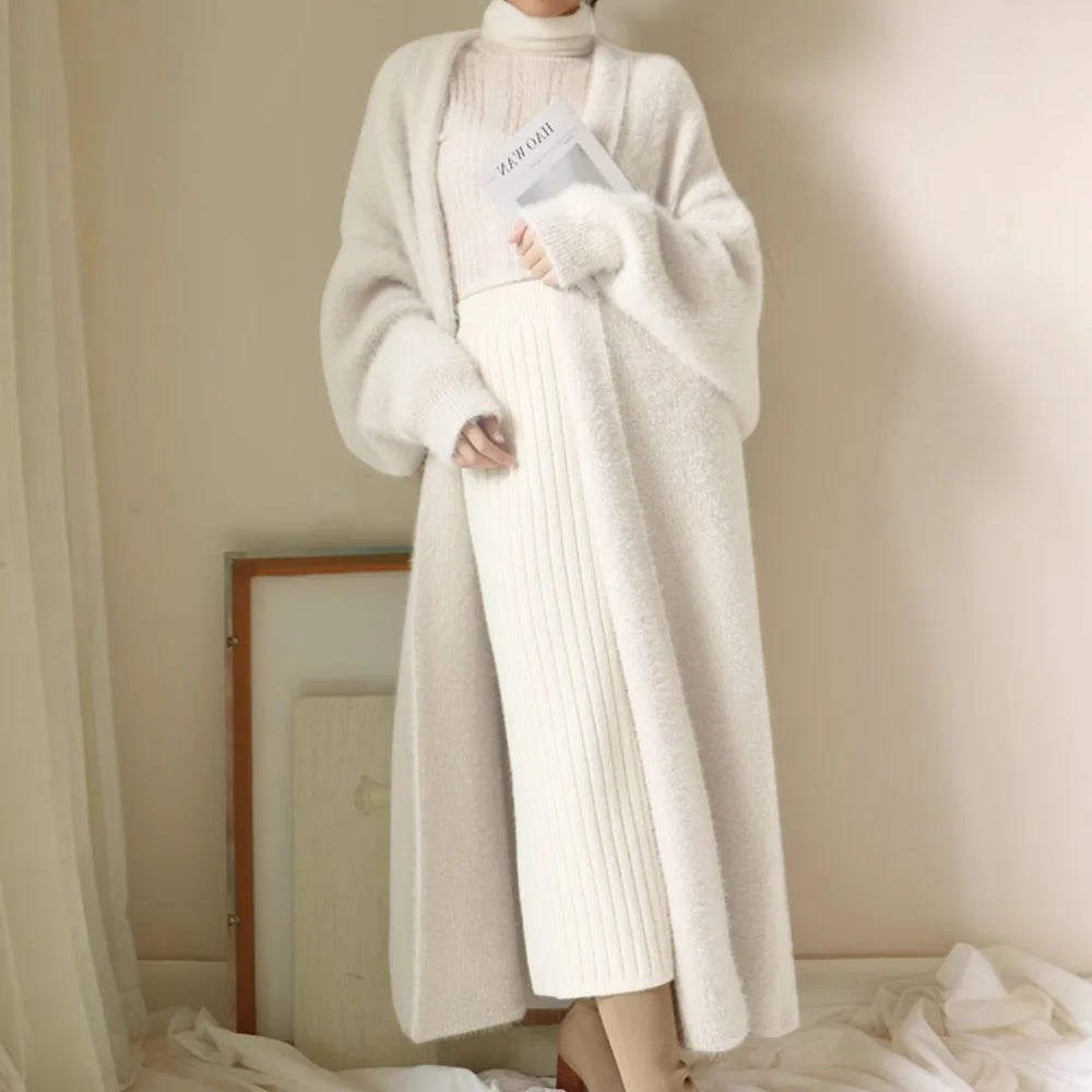 🤍 Cardigan Long Cocoon