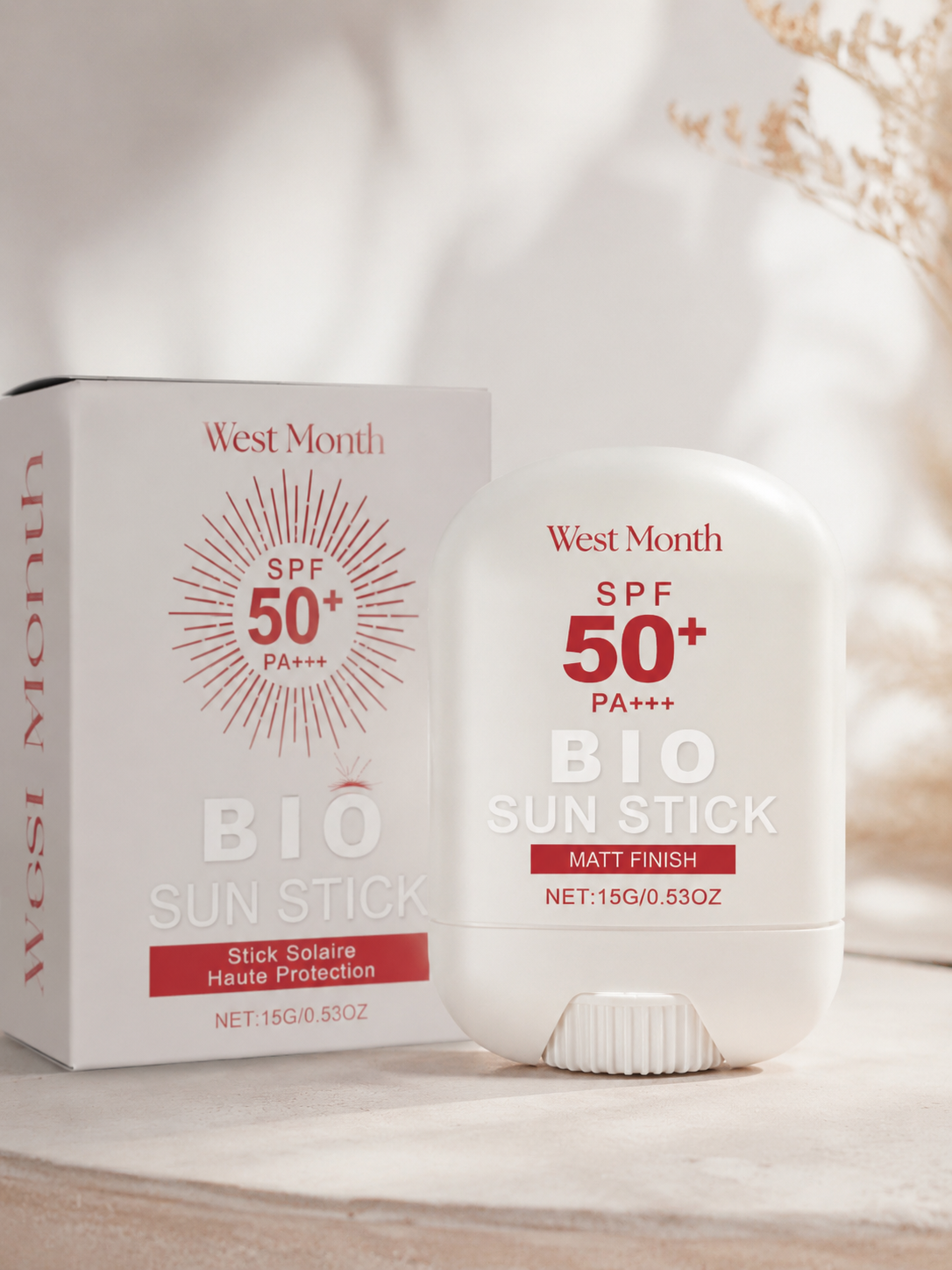 Bio Sun Stick SPF50+ Protection invisible Coréenne